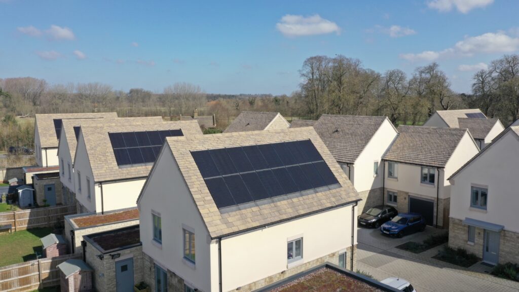 Upowa inline solar installations elmsbrook eco town