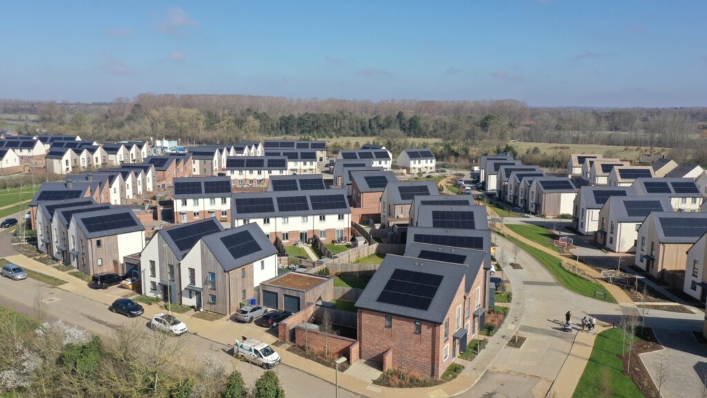 Upowa inline solar installations elmsbrook eco town 6